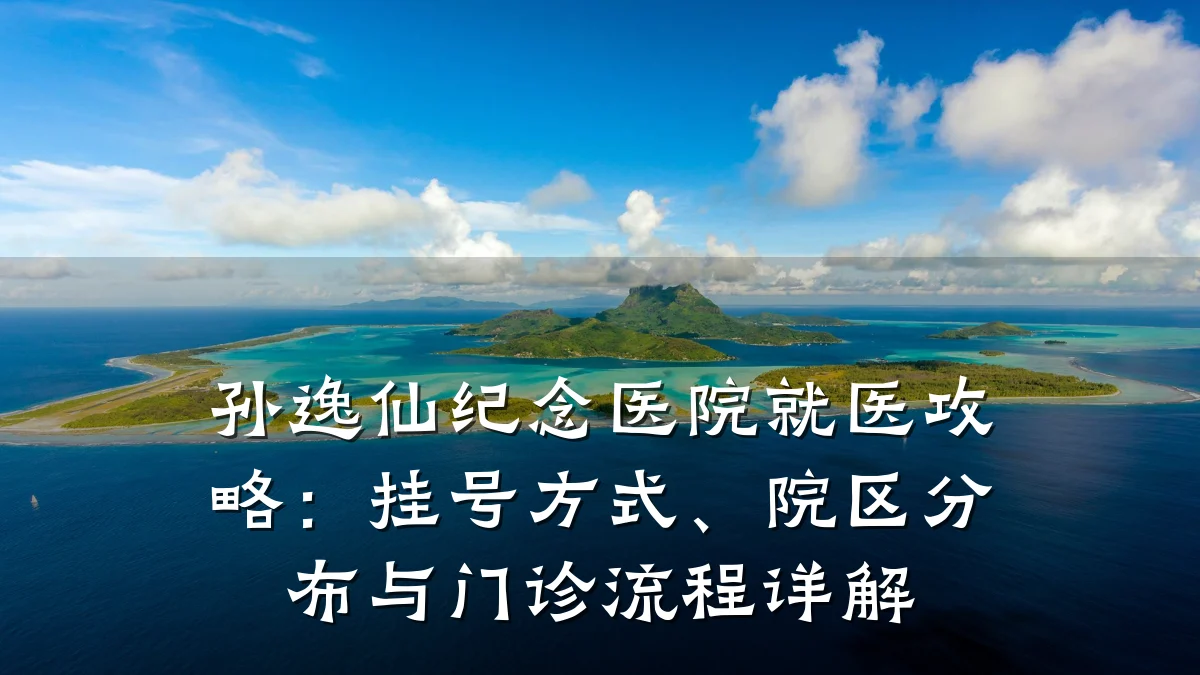 孙逸仙纪念医院就医攻略：挂号方式、院区分布与门诊流程详解