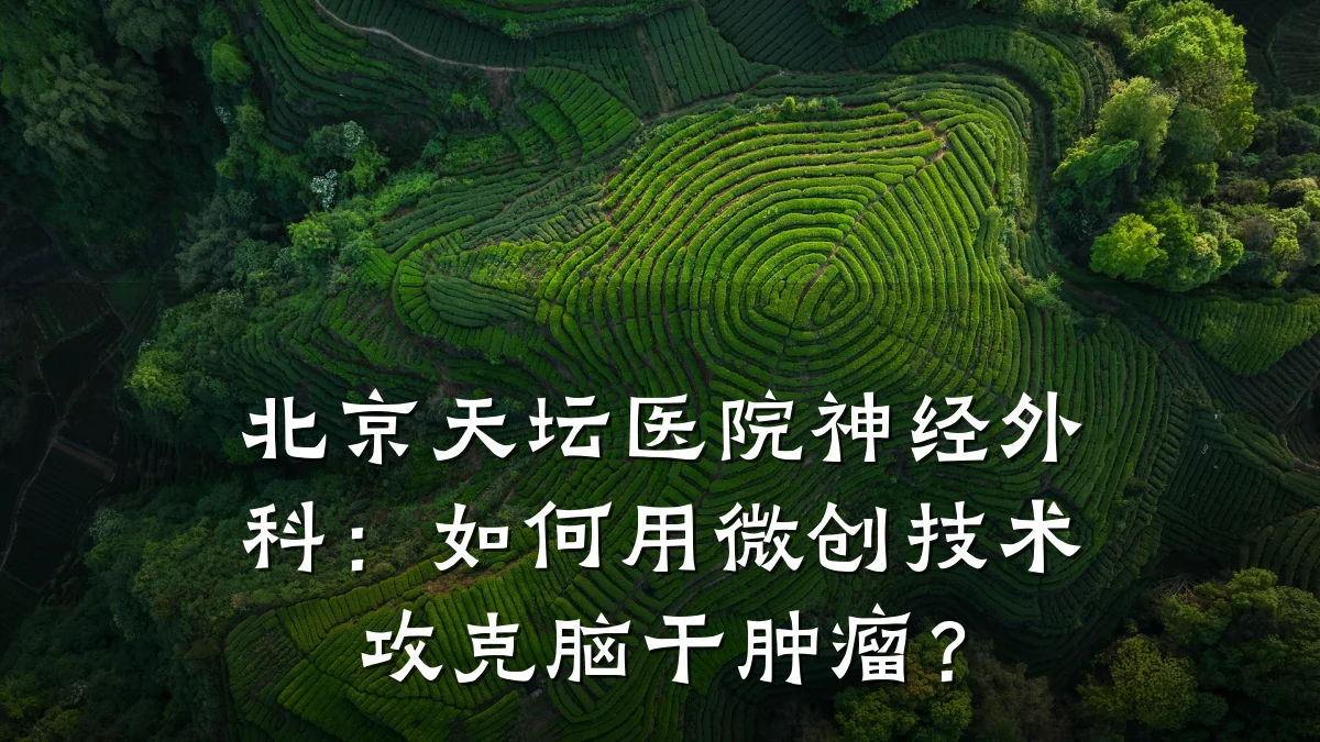 北京天坛医院神经外科：如何用微创技术攻克脑干肿瘤？
