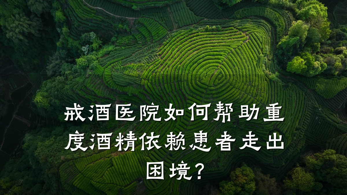 戒酒医院如何帮助重度酒精依赖患者走出困境?