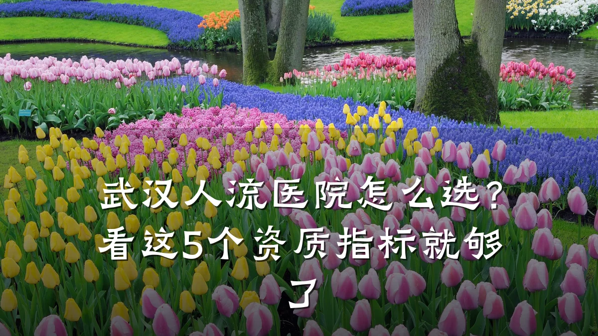 武汉人流医院怎么选？看这5个资质指标就够了