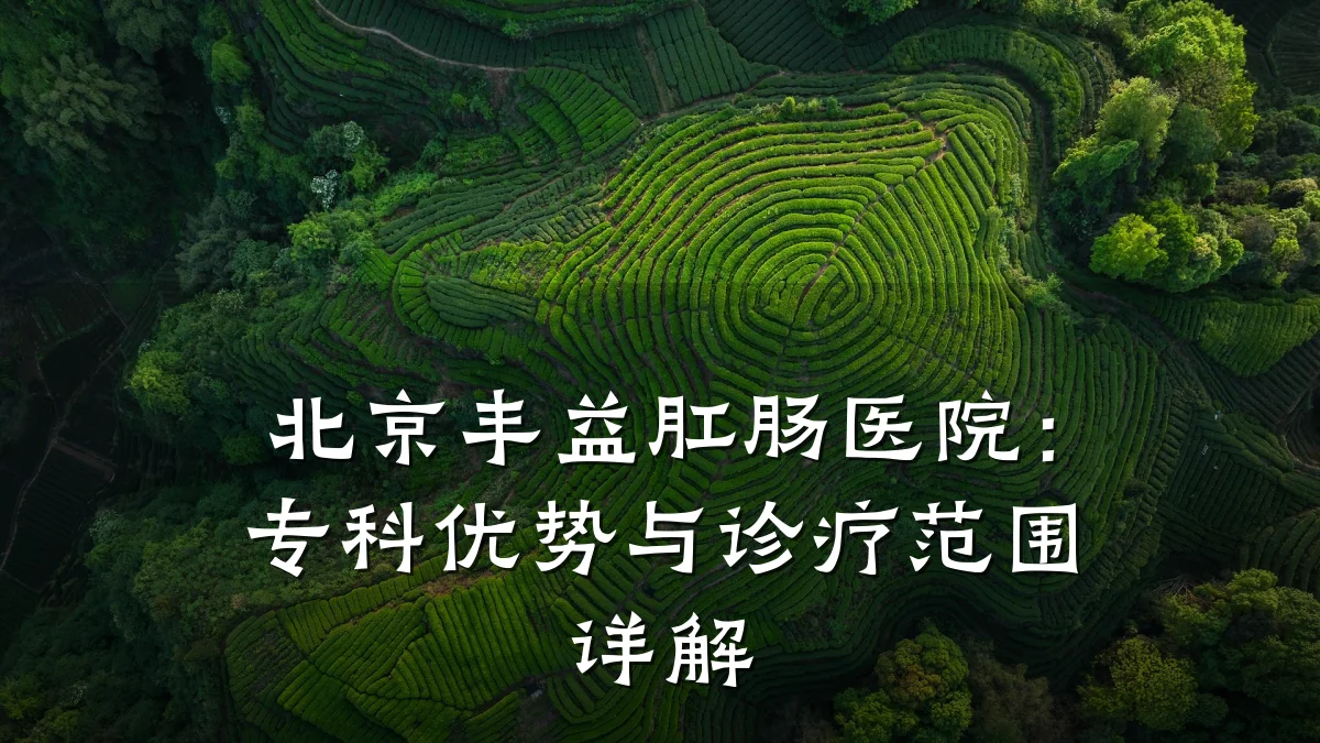 北京丰益肛肠医院：专科优势与诊疗范围详解