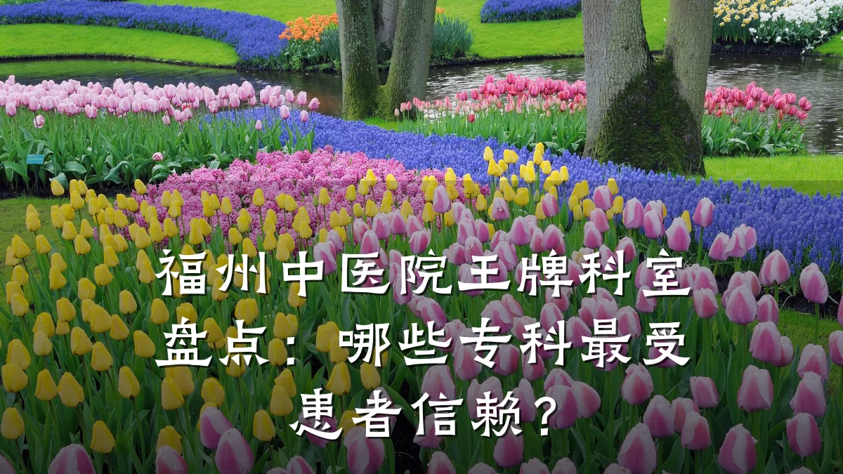 福州中医院王牌科室盘点：哪些专科最受患者信赖？