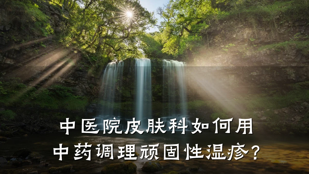 中医院皮肤科如何用中药调理顽固性湿疹？