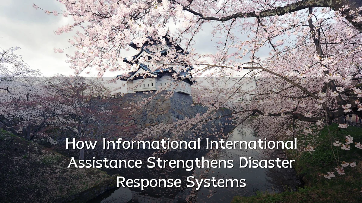 How Informational International Assistance Strengthens Disaster Response Systems