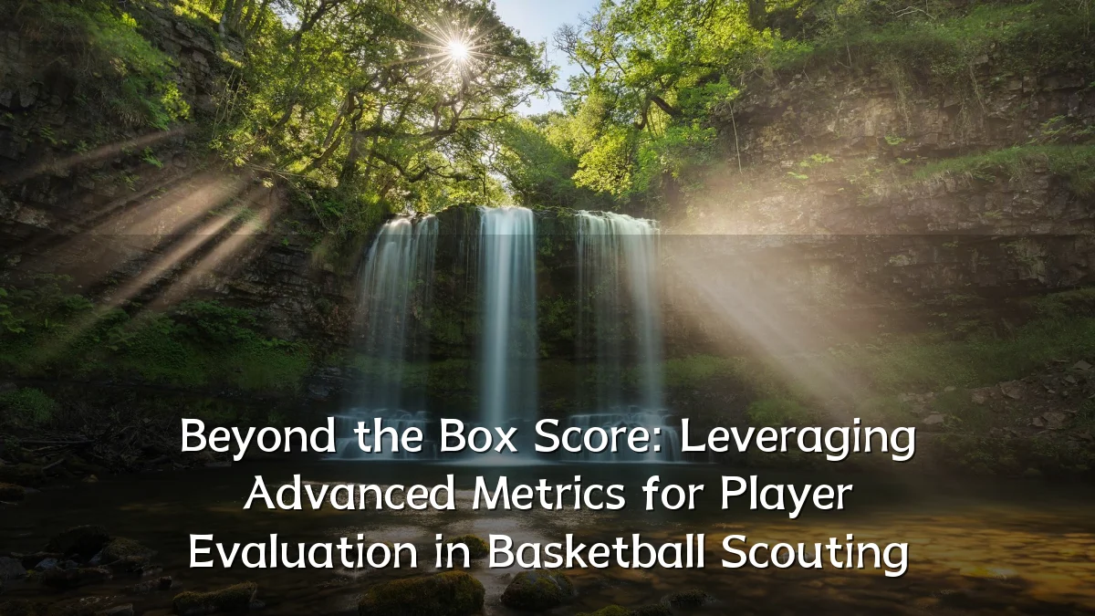 Beyond the Box Score: Leveraging Advanced Metrics for Player Evaluation in Basketball Scouting
