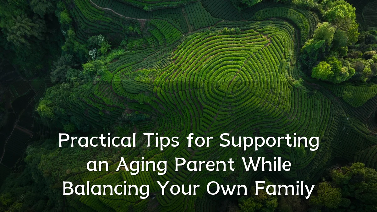Practical Tips for Supporting an Aging Parent While Balancing Your Own Family