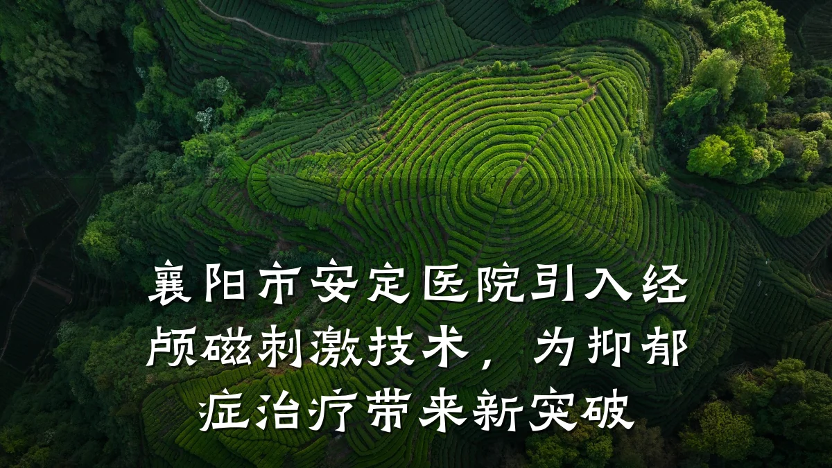 襄阳市安定医院引入经颅磁刺激技术，为抑郁症治疗带来新突破
